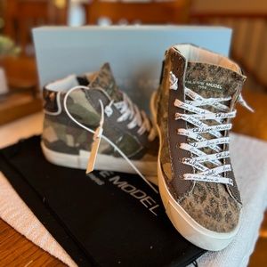 Philippe Model Camo Sneakers- Size 39